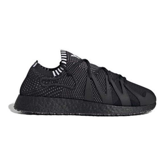 Adidas Y-3 Raito Racer Black Sneakers Unisex Size M6 W7 - Picture 1 of 12